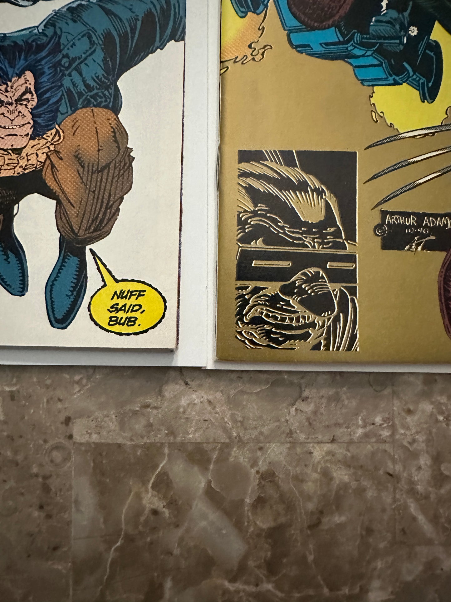 Fantastic Four #348 1st and 2nd Gold Print High Grade (1991 Marvel)