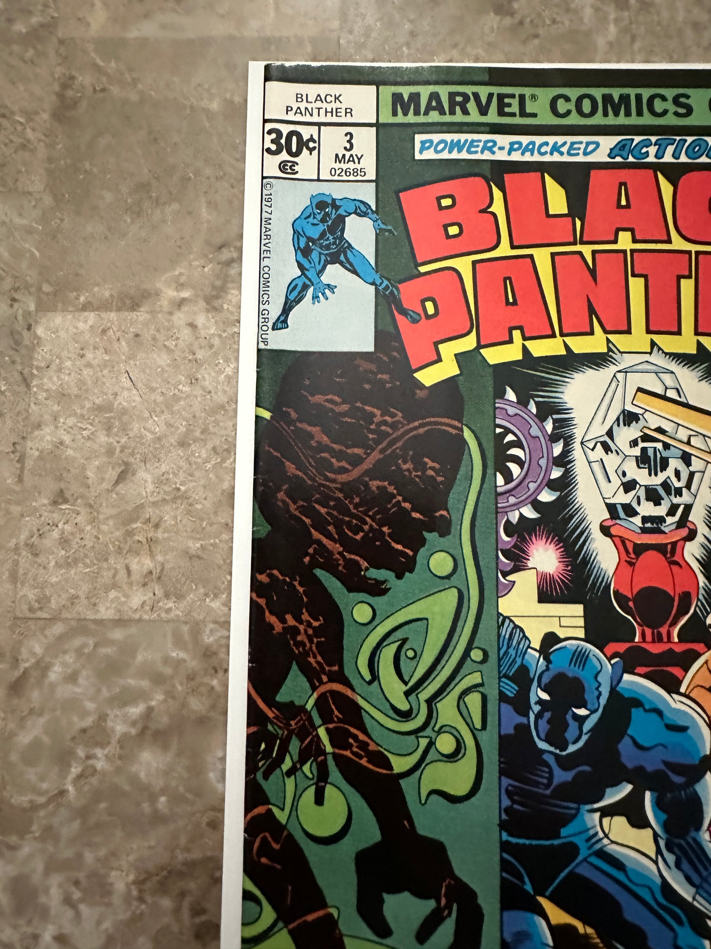 Black Panther #3 FN 6.0-6.5 (1977 Marvel Comics)