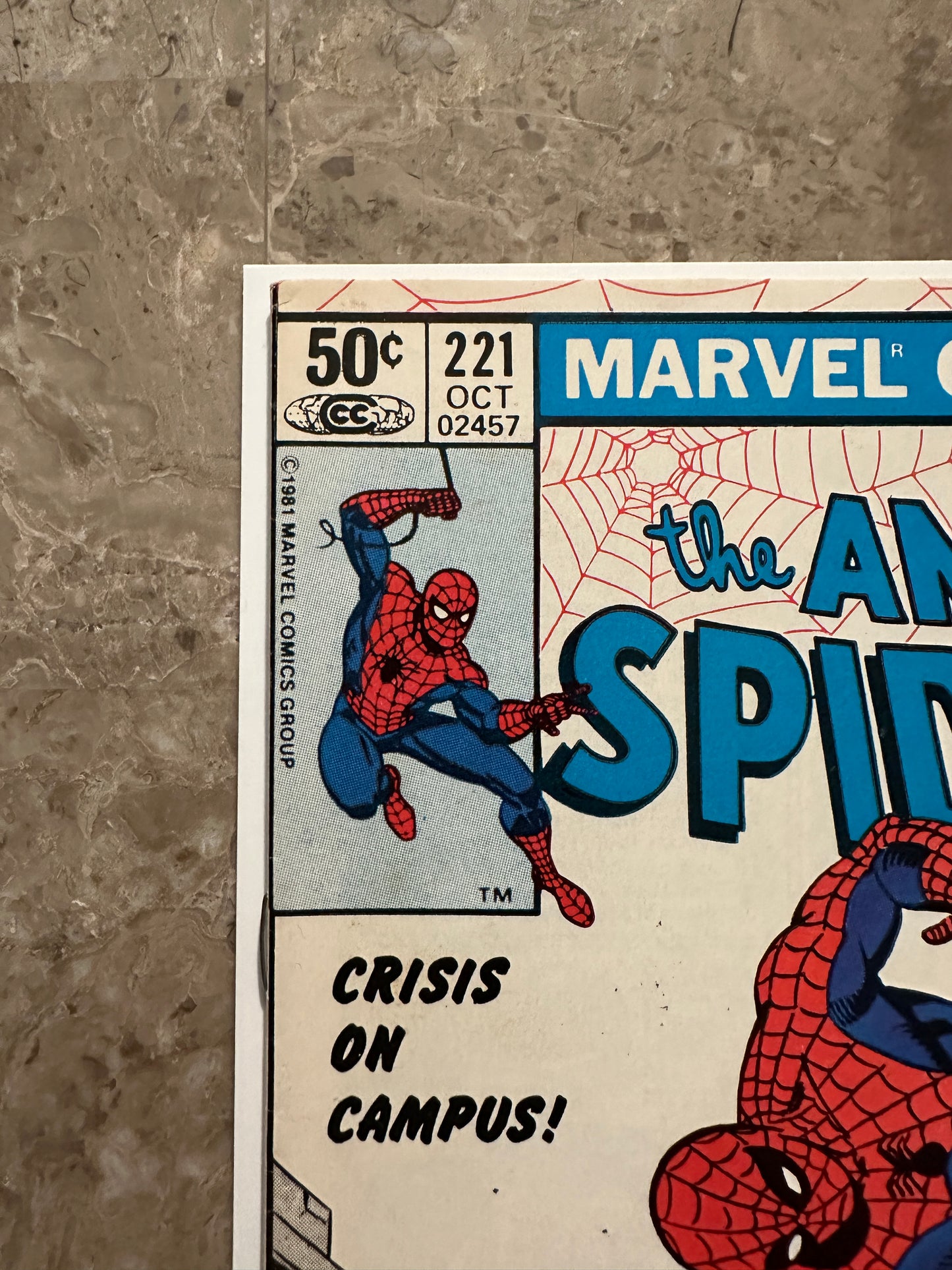 Amazing Spider-Man #221 Newsstand VF 8.0 (1980 Marvel)