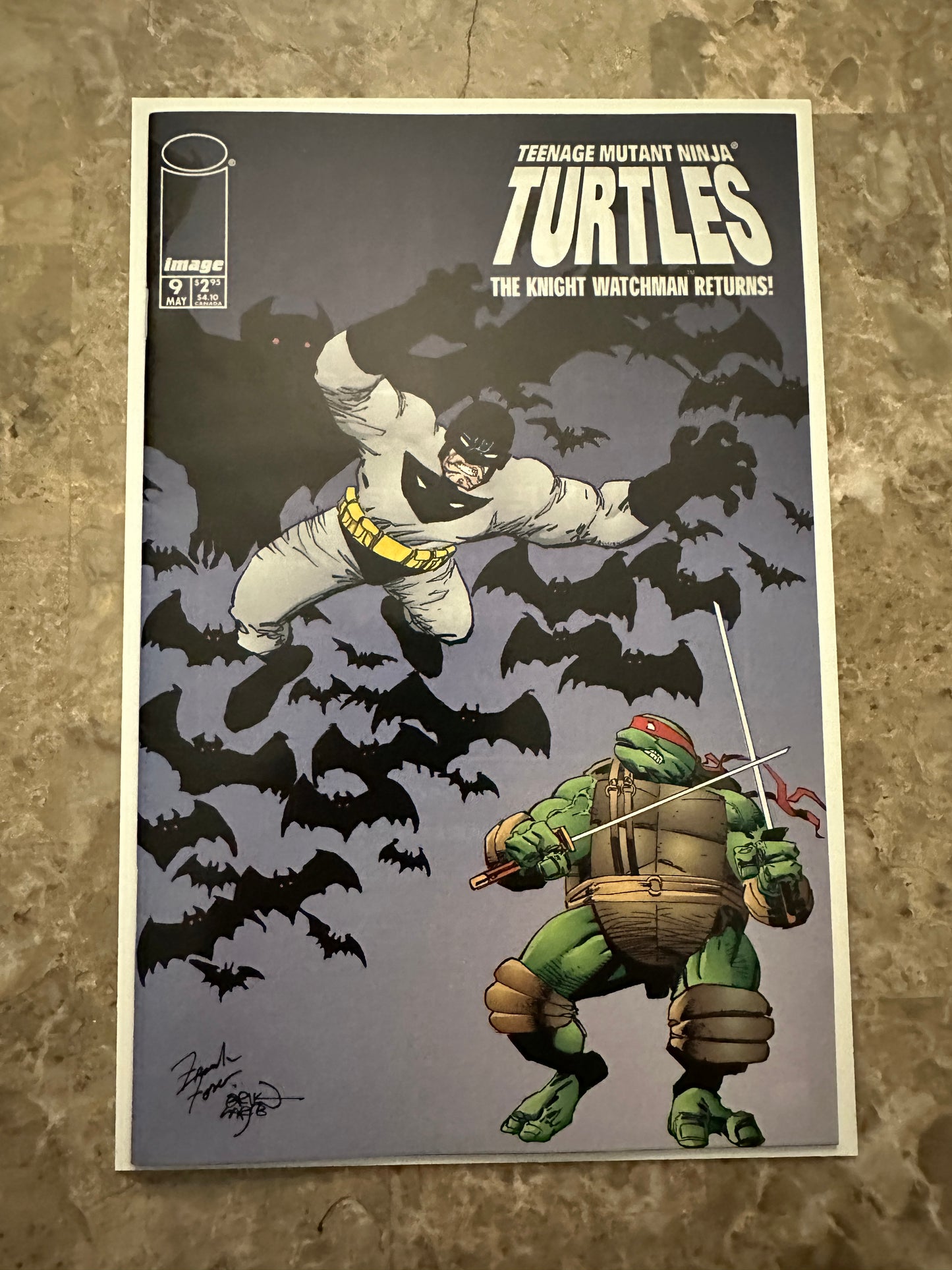 Teenage Mutant Ninja Turtles #9 VF- 7.5 (1996 Image Comics)