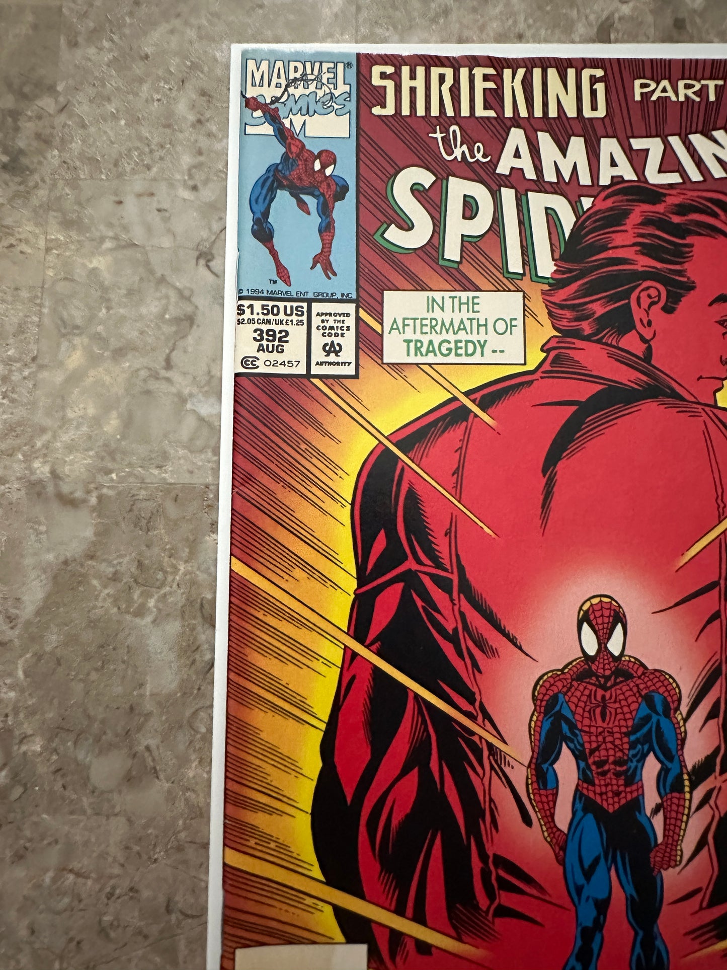 Amazing Spider-Man #392 Newsstand VF- 7.5 (1994 Marvel)