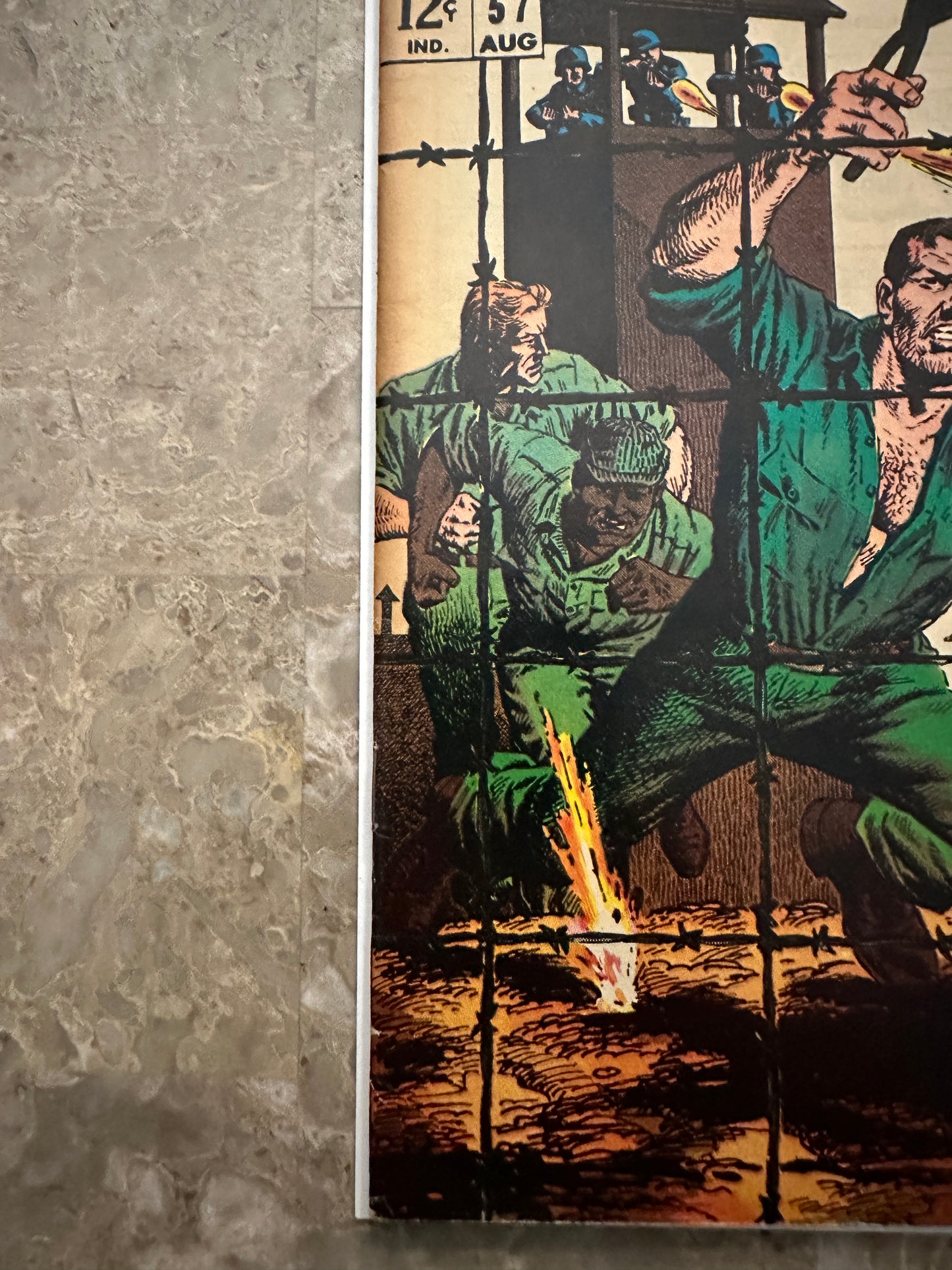 Sgt Fury #57 FN- 5.5 (Marvel Comics 1968)
