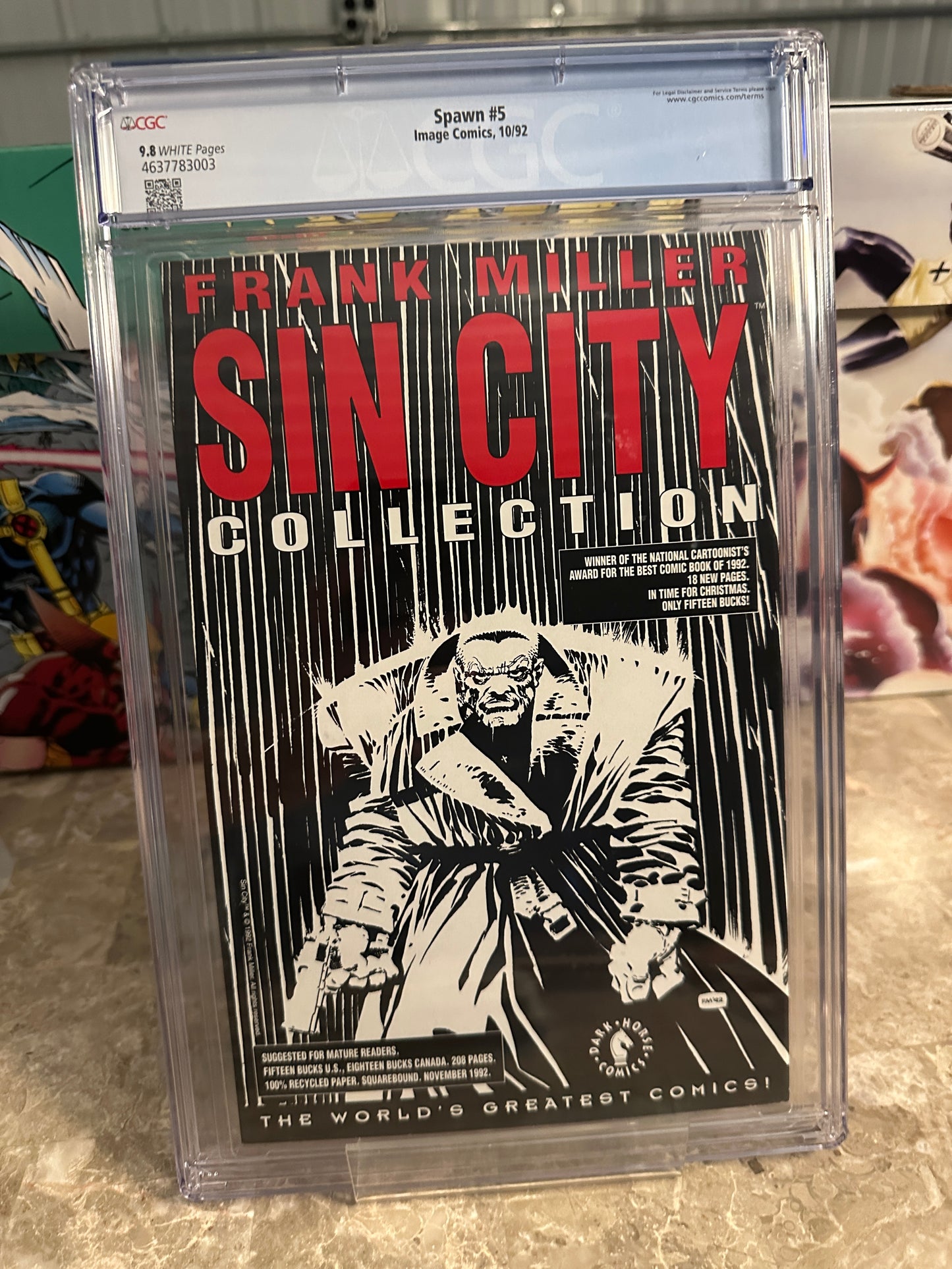 Spawn #5 CGC 9.8 (Marvel 1992) - Brand New Case