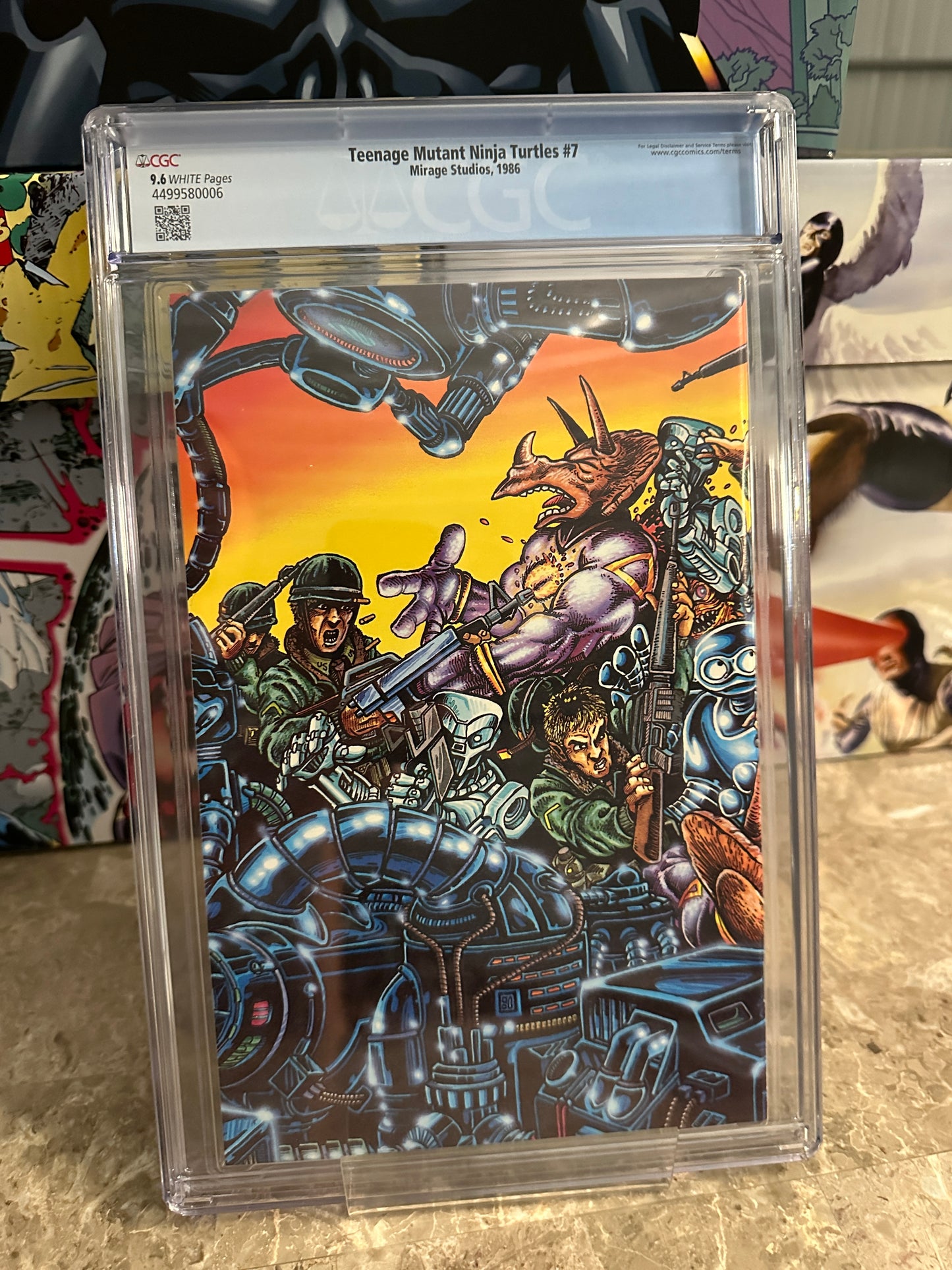 Teenage Mutant Ninja Turtles #7 CGC 9.6 WP (1986 Mirage)