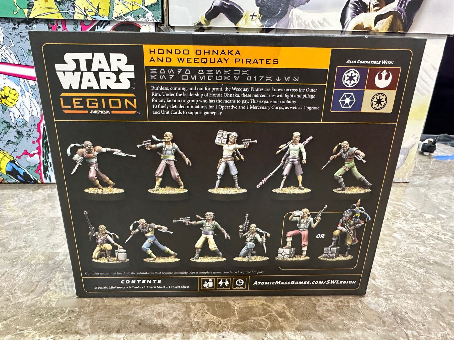 Star Wars: Legion – Hondo Ohnaka and Weequay Pirates