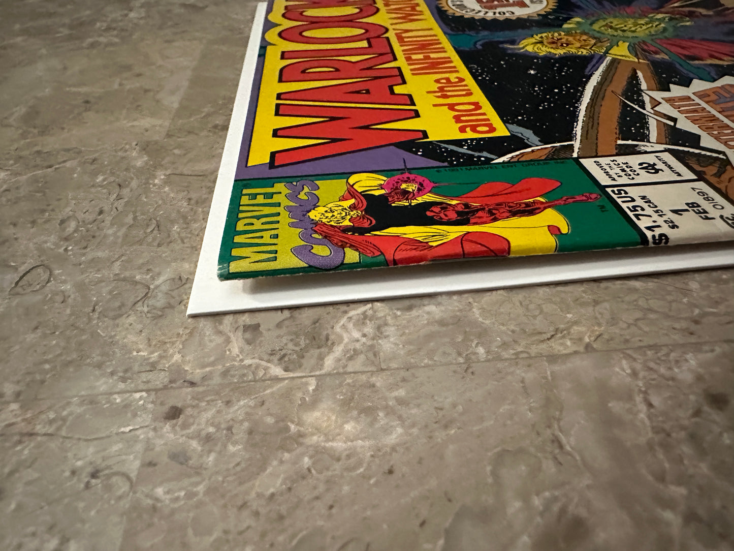 Warlock and Infinity Watch #1 Newsstand VF/NM 9.0 (Marvel 1992)