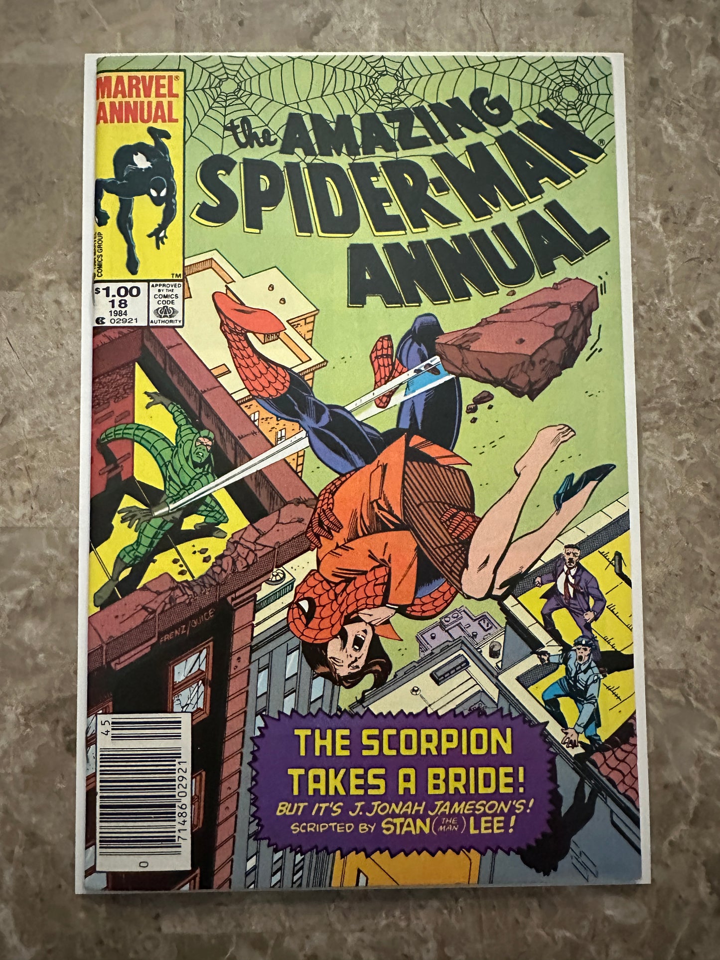 Amazing Spider-Man Annual #18 Newsstand VF/NM 9.0 (1984 Marvel)