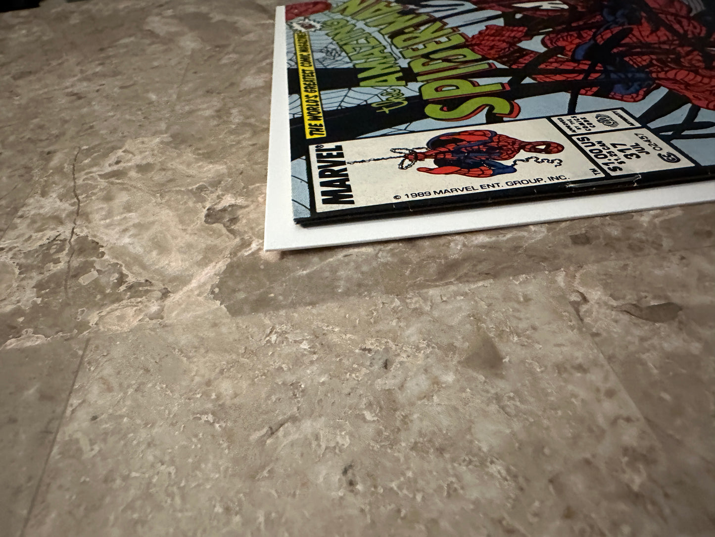 Amazing Spider-Man #317 Newsstand VF+ 8.5 (1992 Marvel) - Beautiful Copy