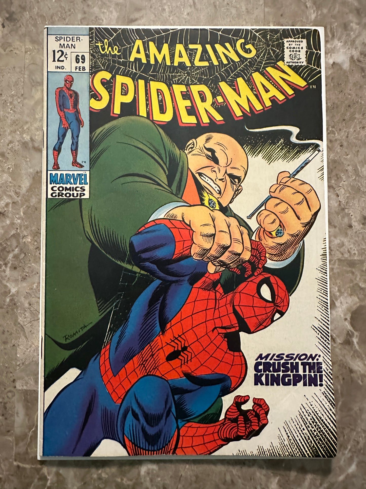 Amazing Spider-Man #69 FN- 5.5-6.0 (1969 Marvel Comics)