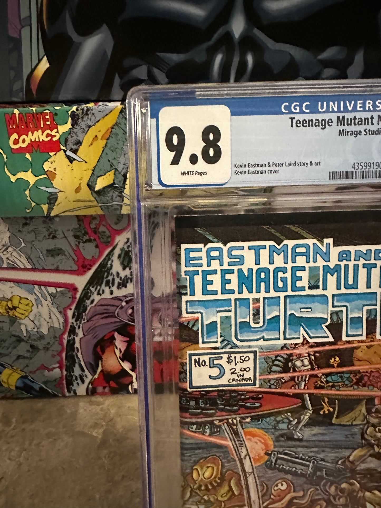 Teenage Mutant Ninja Turtles #5 CGC 9.8 WP (1985 Mirage)