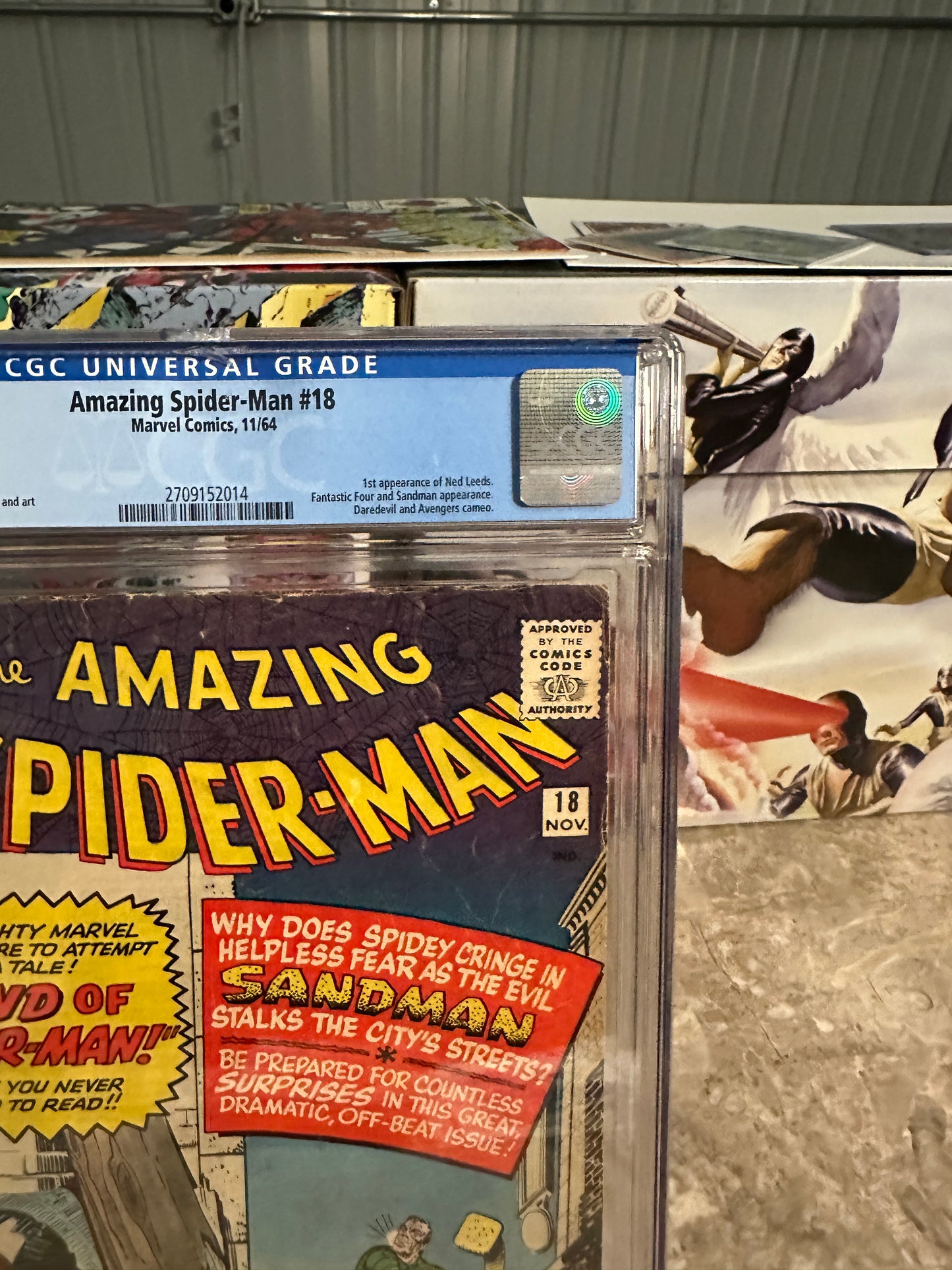 Amazing Spider-Man #18 CGC 4.5 (1969 Marvel) - Cracked Case