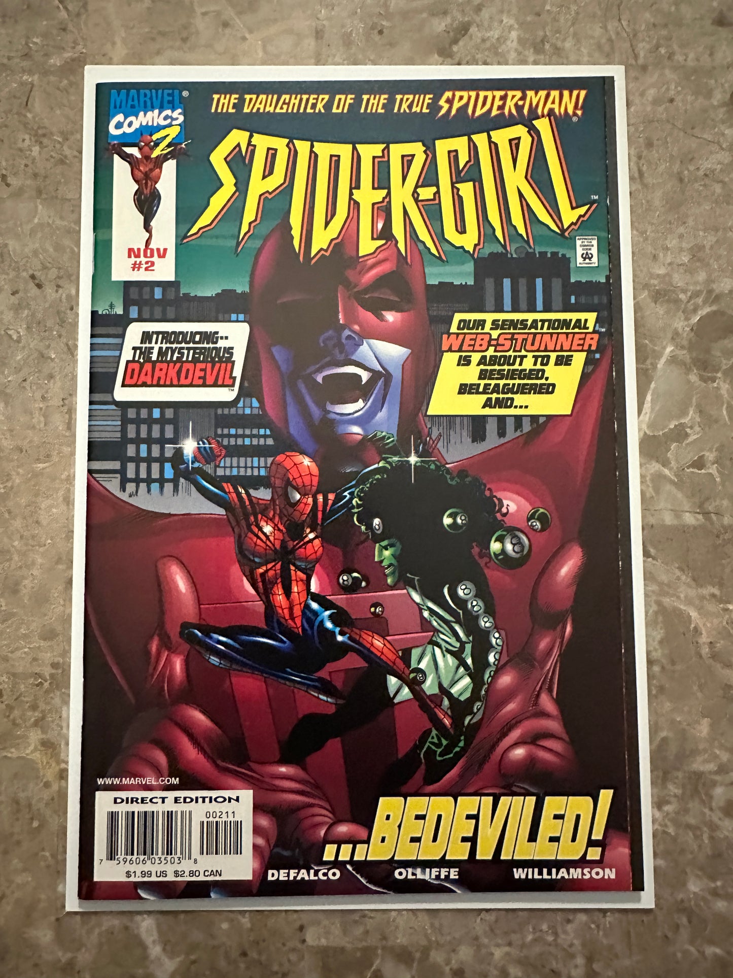 Spider-girl #1-2 NM- 9.2-9.4 High Grade (Marvel Comics 1998)