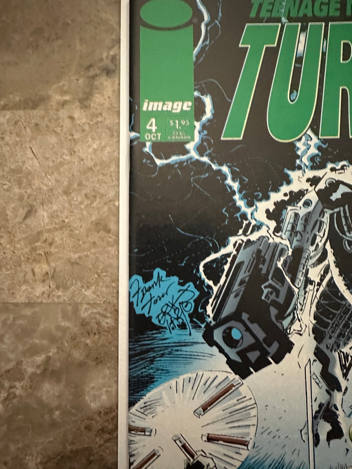 Teenage Mutant Ninja Turtles #4 VF 8.0 (1996 Image) - Near perfect