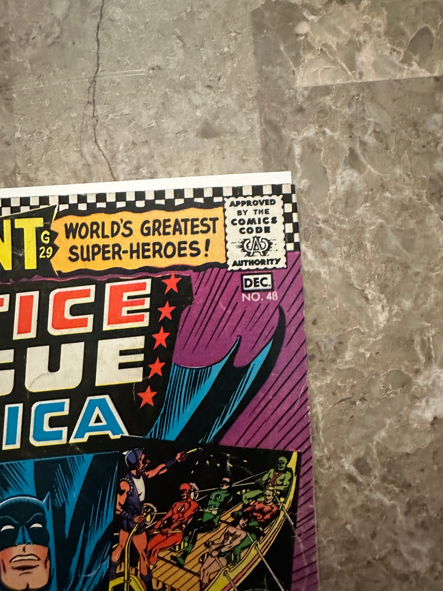 Justice League of America #48 VG- 3.5 (1966 DC Comics)