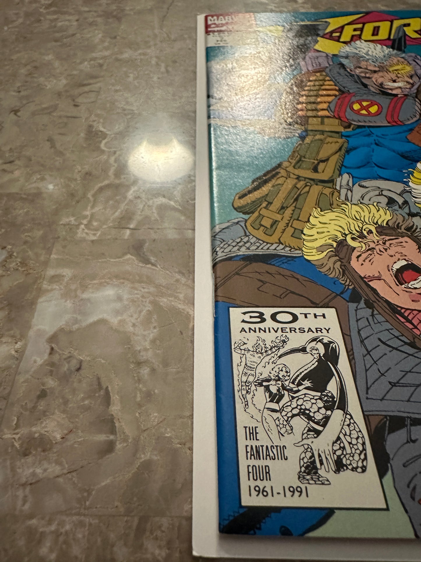 X-Force #7 NM- 9.2 (1992 Marvel)