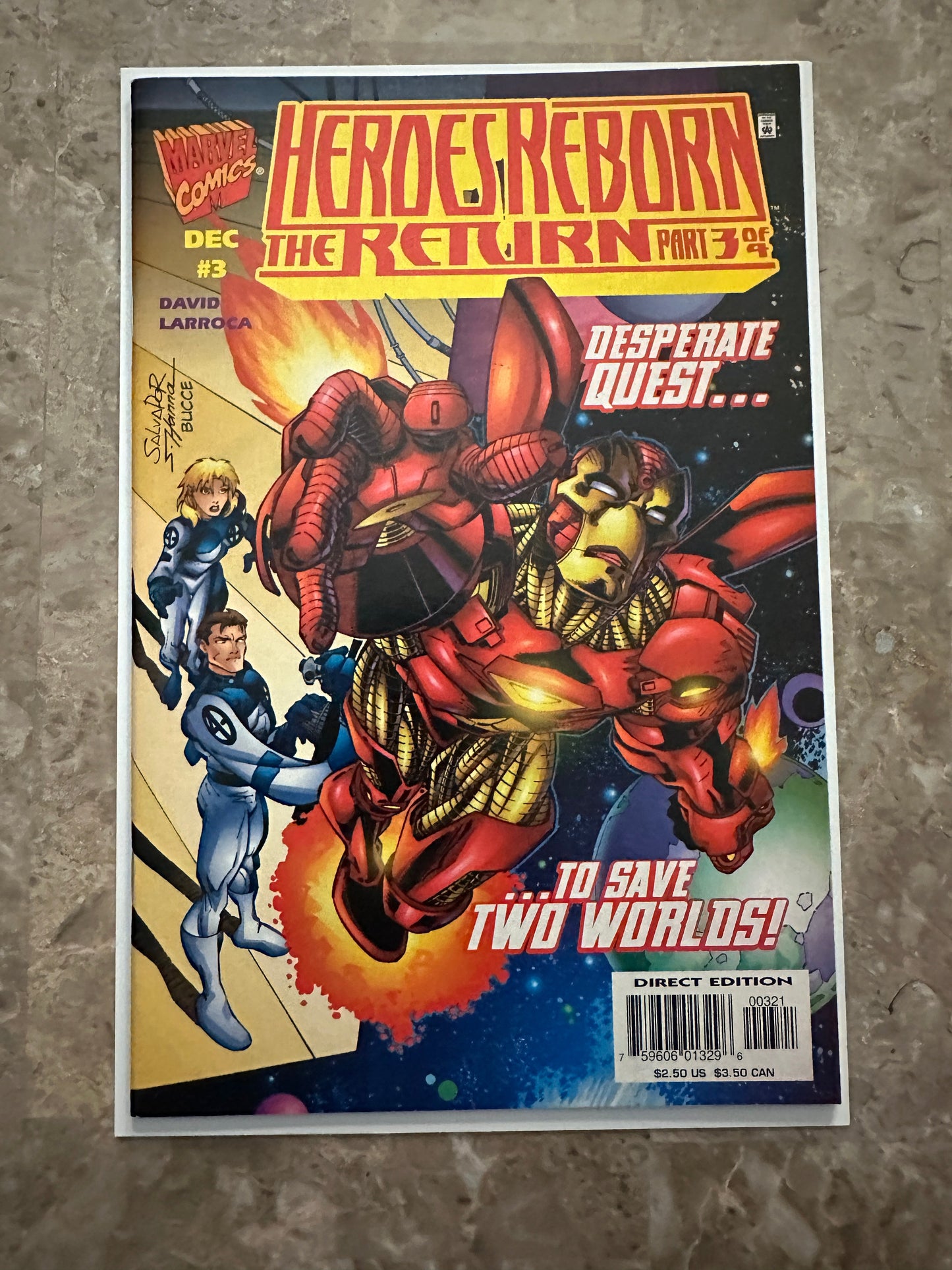 Heroes Reborn the Return #1-4 Full Set + Variants NM (1997 Marvel)