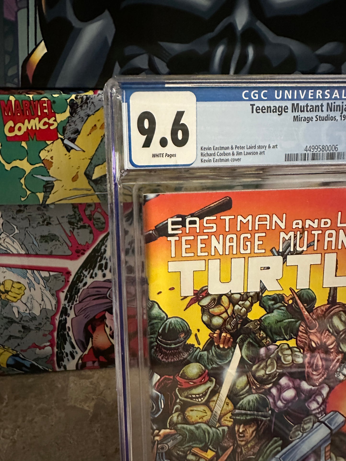 Teenage Mutant Ninja Turtles #7 CGC 9.6 WP (1986 Mirage)