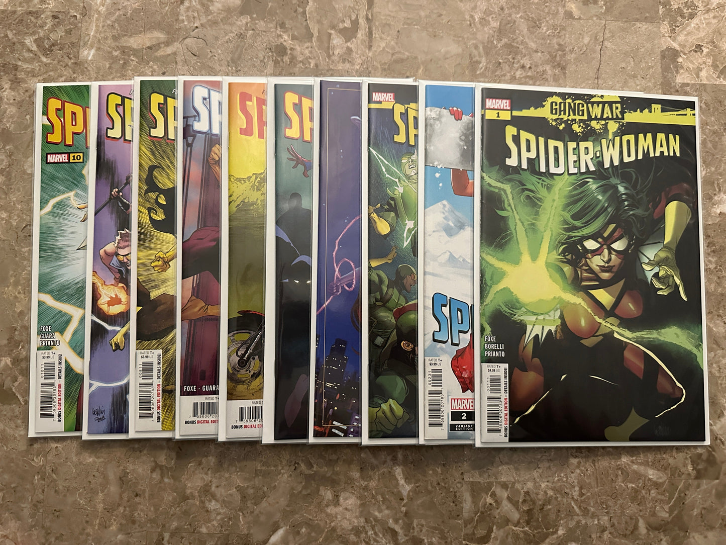 Spider-Woman #1-10 Full Set High Grade NM (2024 Marvel)