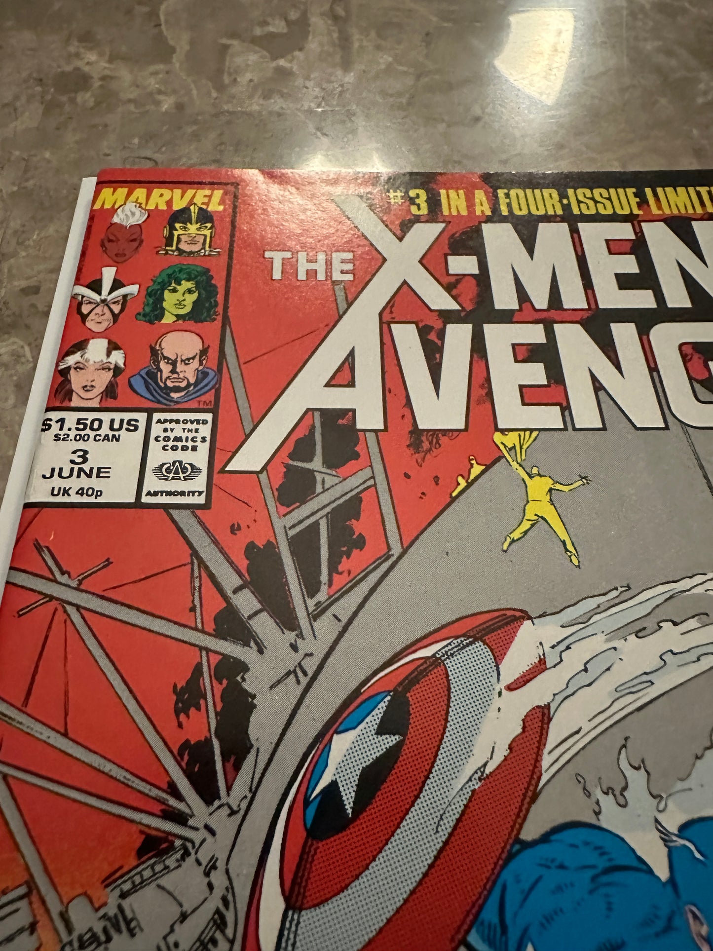 X-Men vs the Avengers #1-4 Full Set High Grade (Marvel Comics 1987)