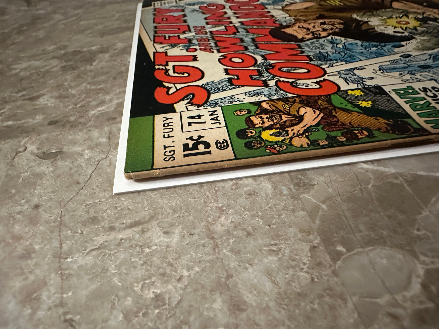 Sgt Fury #74 FN- 5.5 (Marvel Comics 1970)