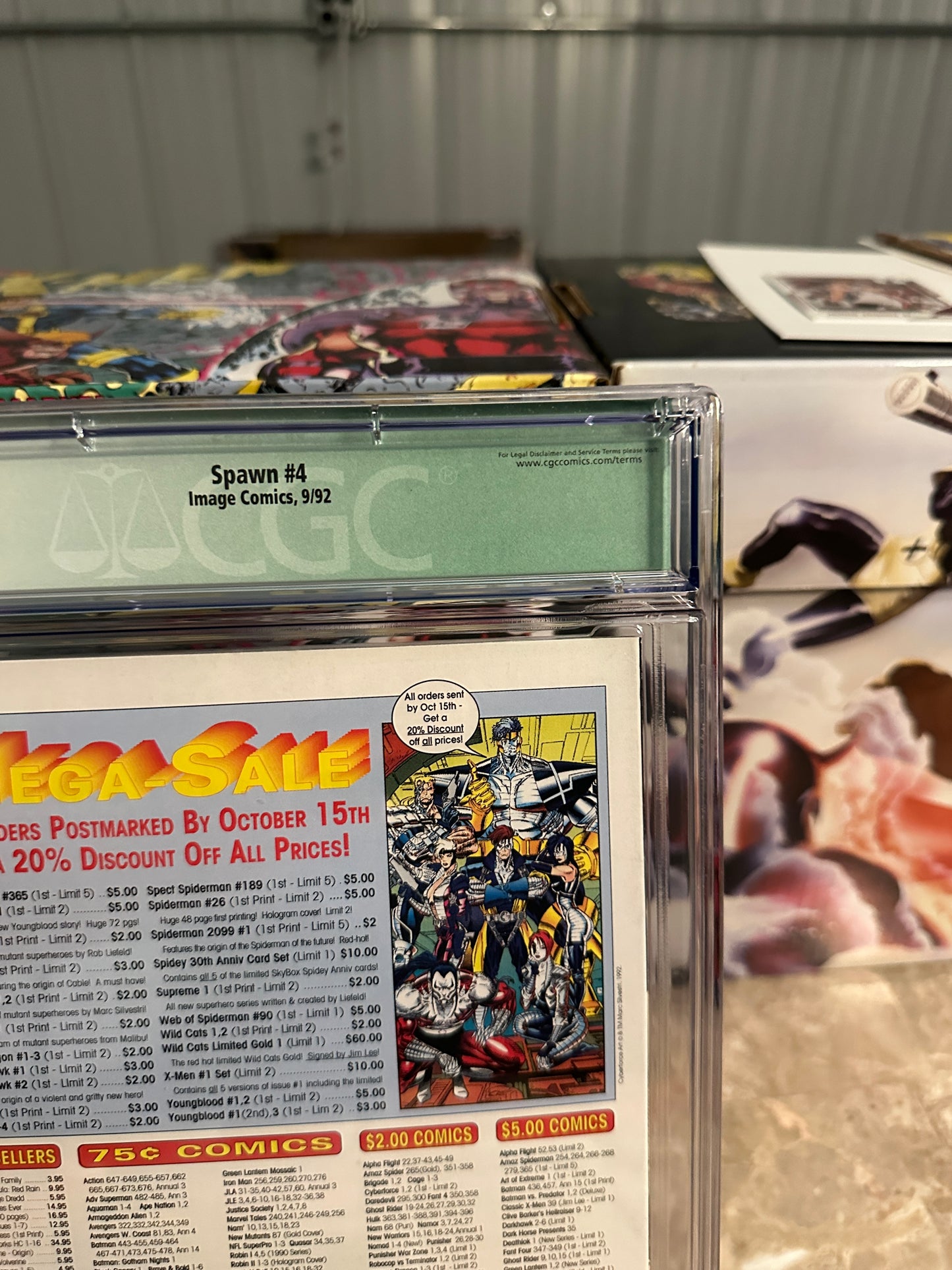 Spawn #4 CGC 9.8 Qualified (Marvel 1992) - Brand New Case