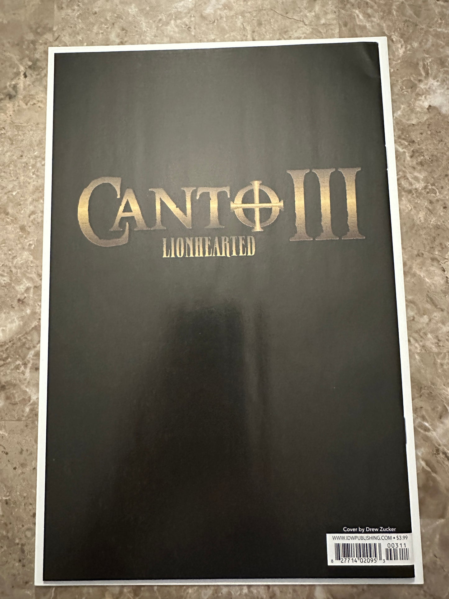 Canto III Lionhearted #1-3 (IDW 2021)