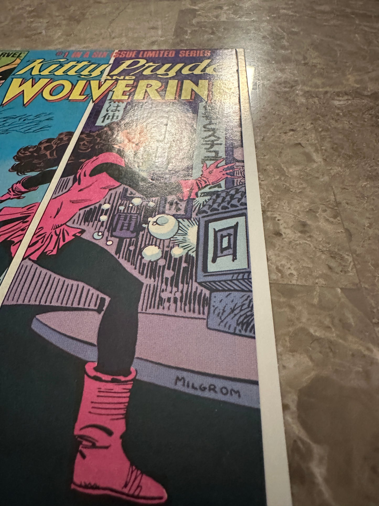 Kitty Pride and Wolverine #1 Newsstand VF 8.0 (Marvel Comics 1984)