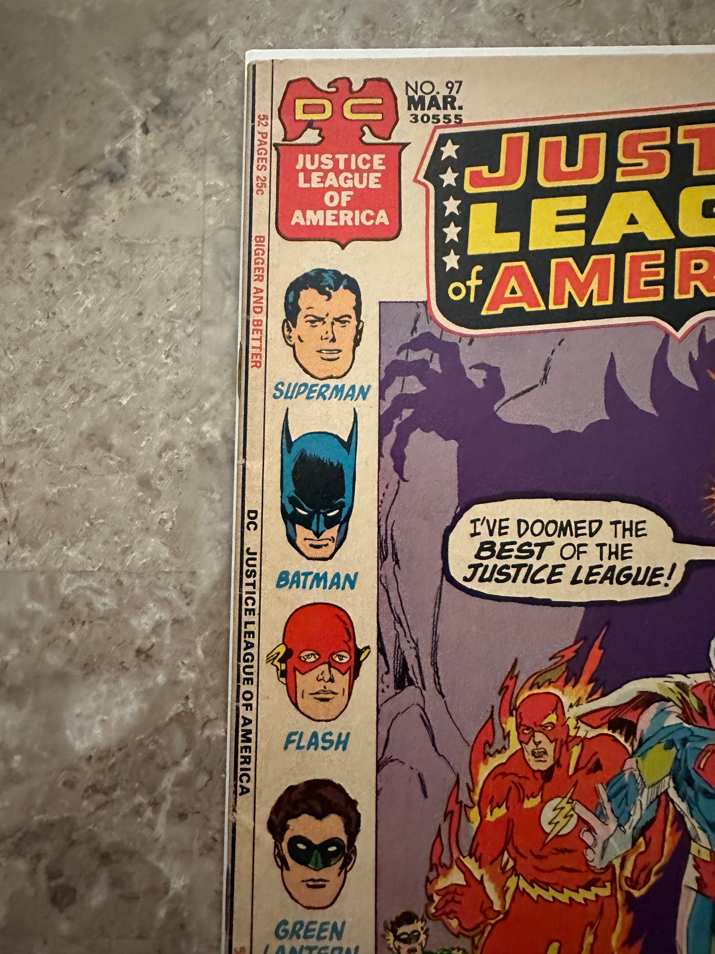 Justice League of America #97 FN+ 6.5 (1972 DC) - Neal Adams