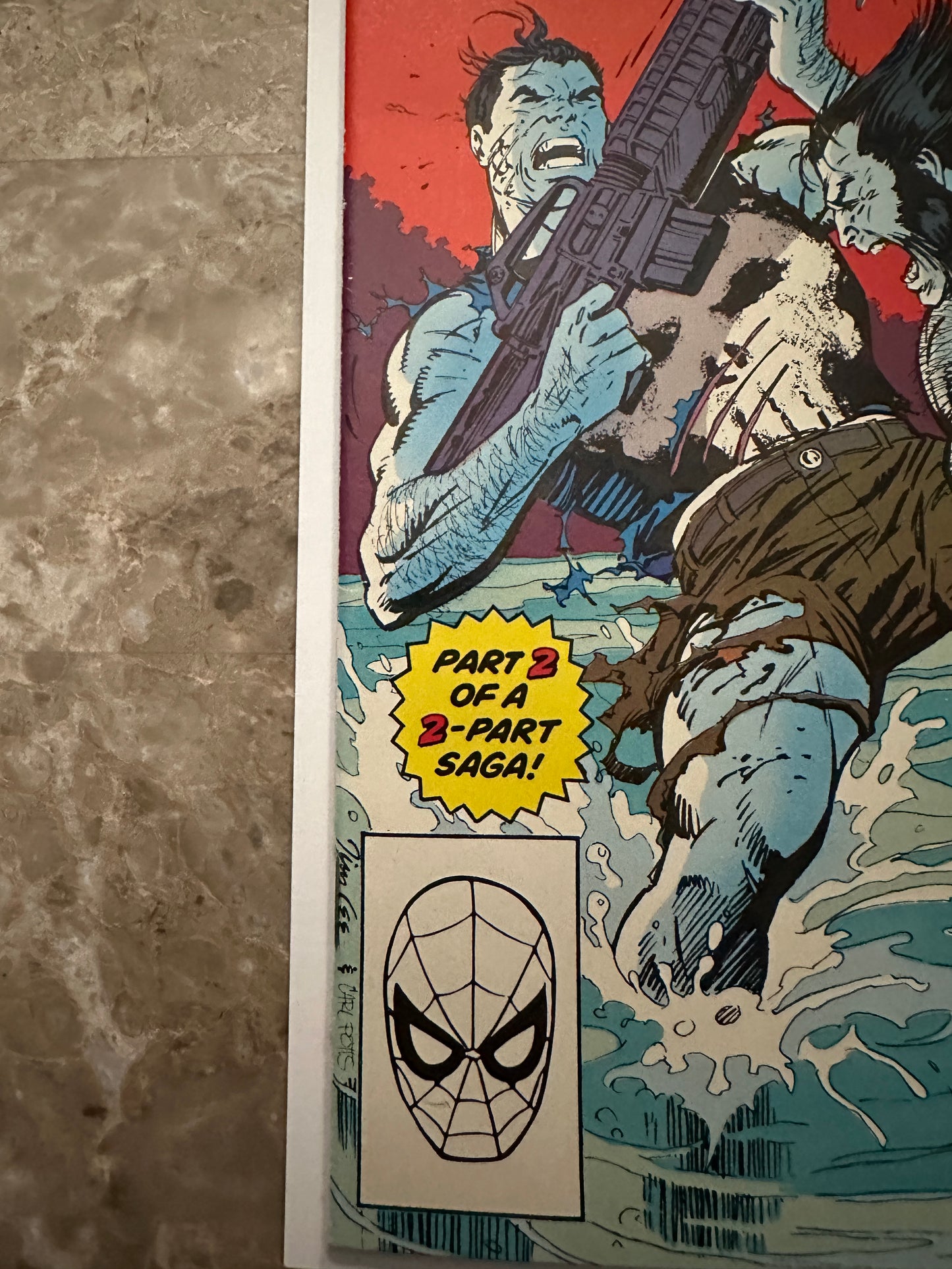 Punisher War Journal #7 NM 9.4 (1989 Marvel)