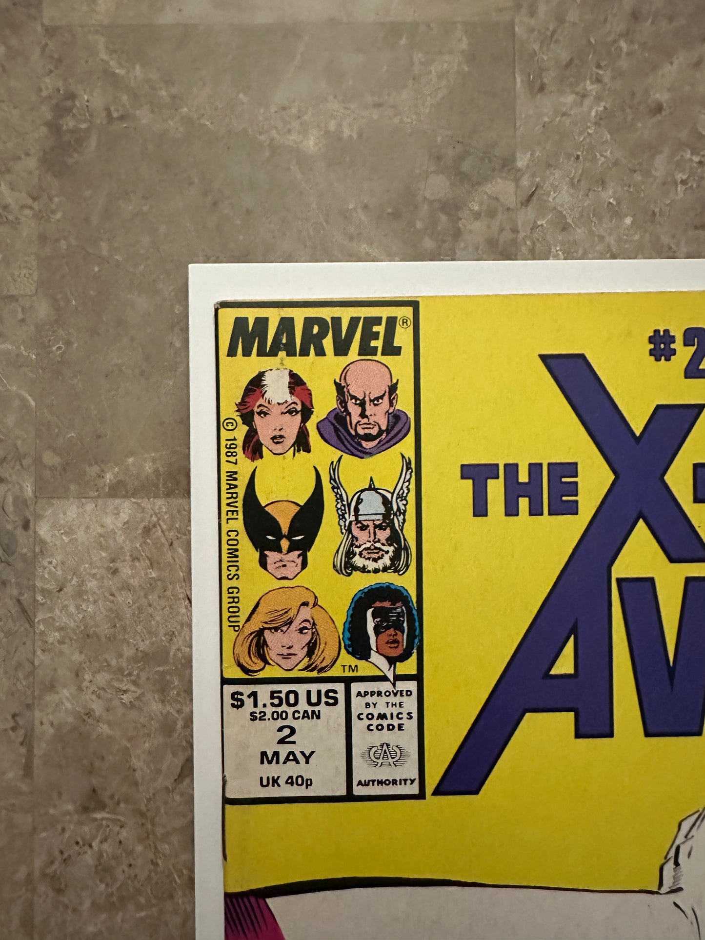 X-Men vs. The Avengers #2 VF- 7.5 (Marvel Comics 1987)