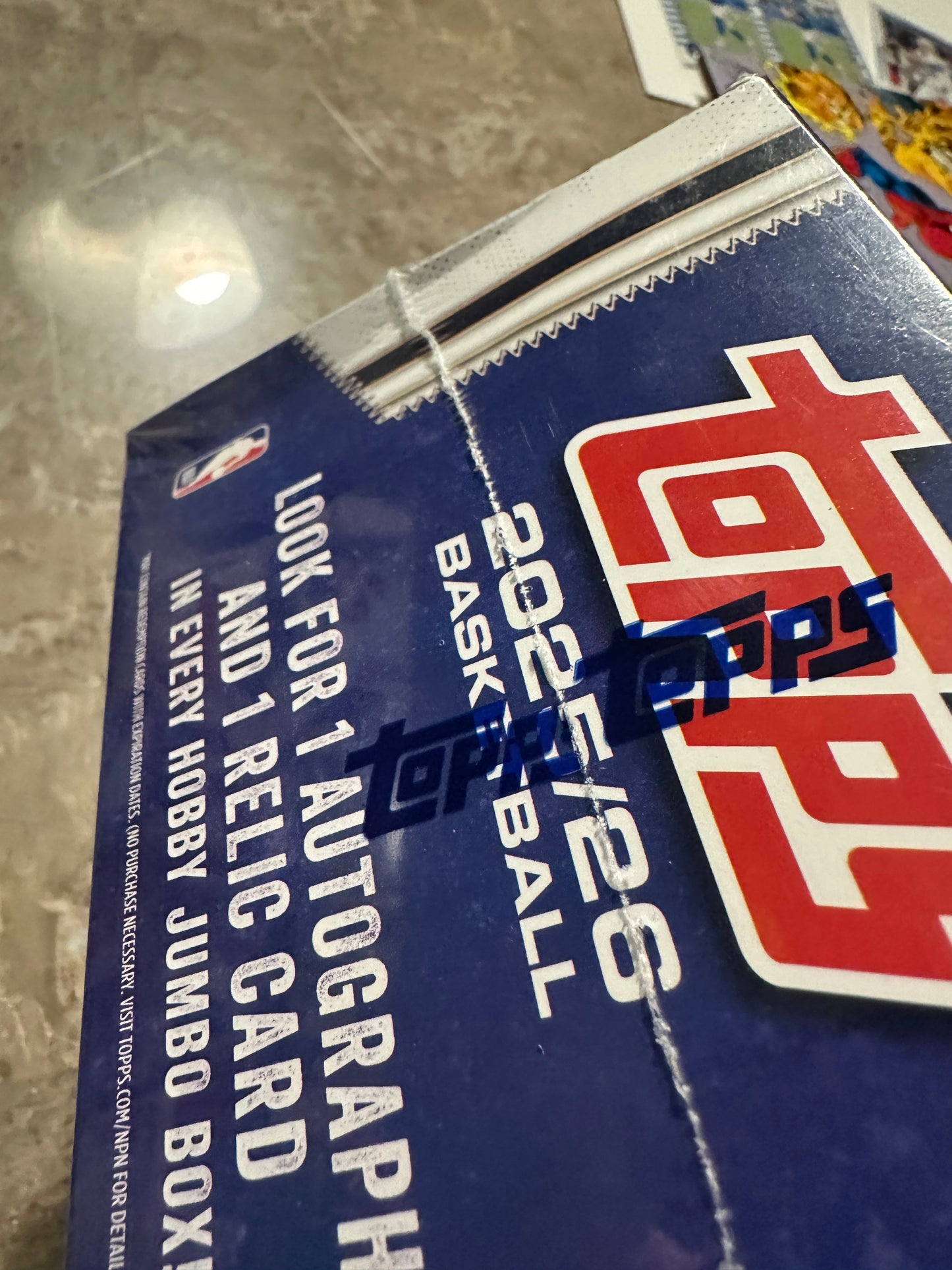 2025-2026 Topps Basketball Jumbo Fat Pack Box - Ships Same or Next Day