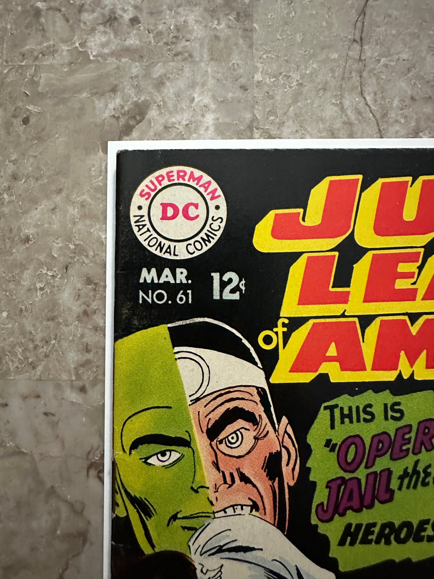 Justice League of America #61 FN+ 6.5 (DC Comics 1968) - Nice color