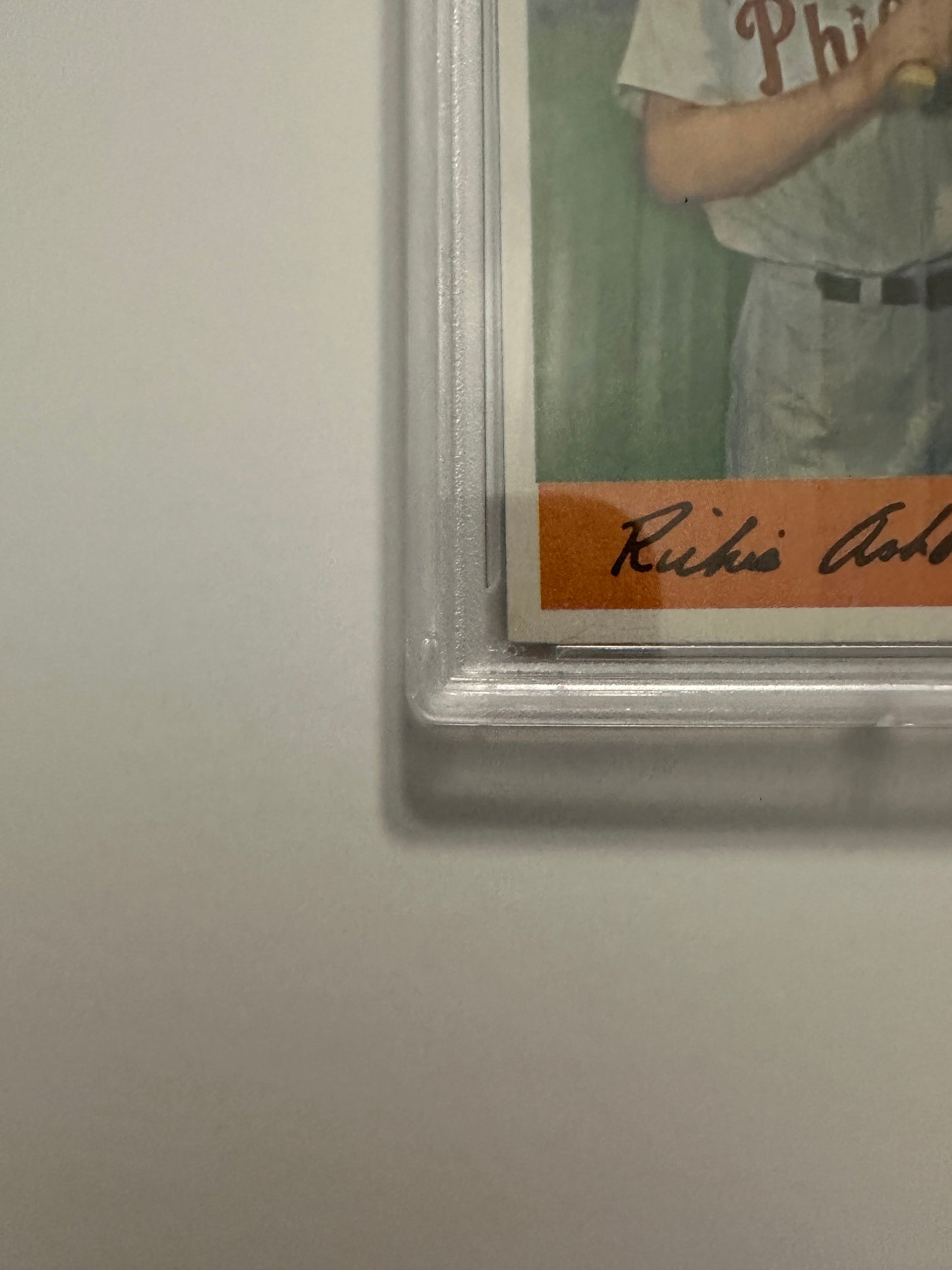 Richie Ashburn #15 PSA Graded EX-MT 6 (1954 Bowman)