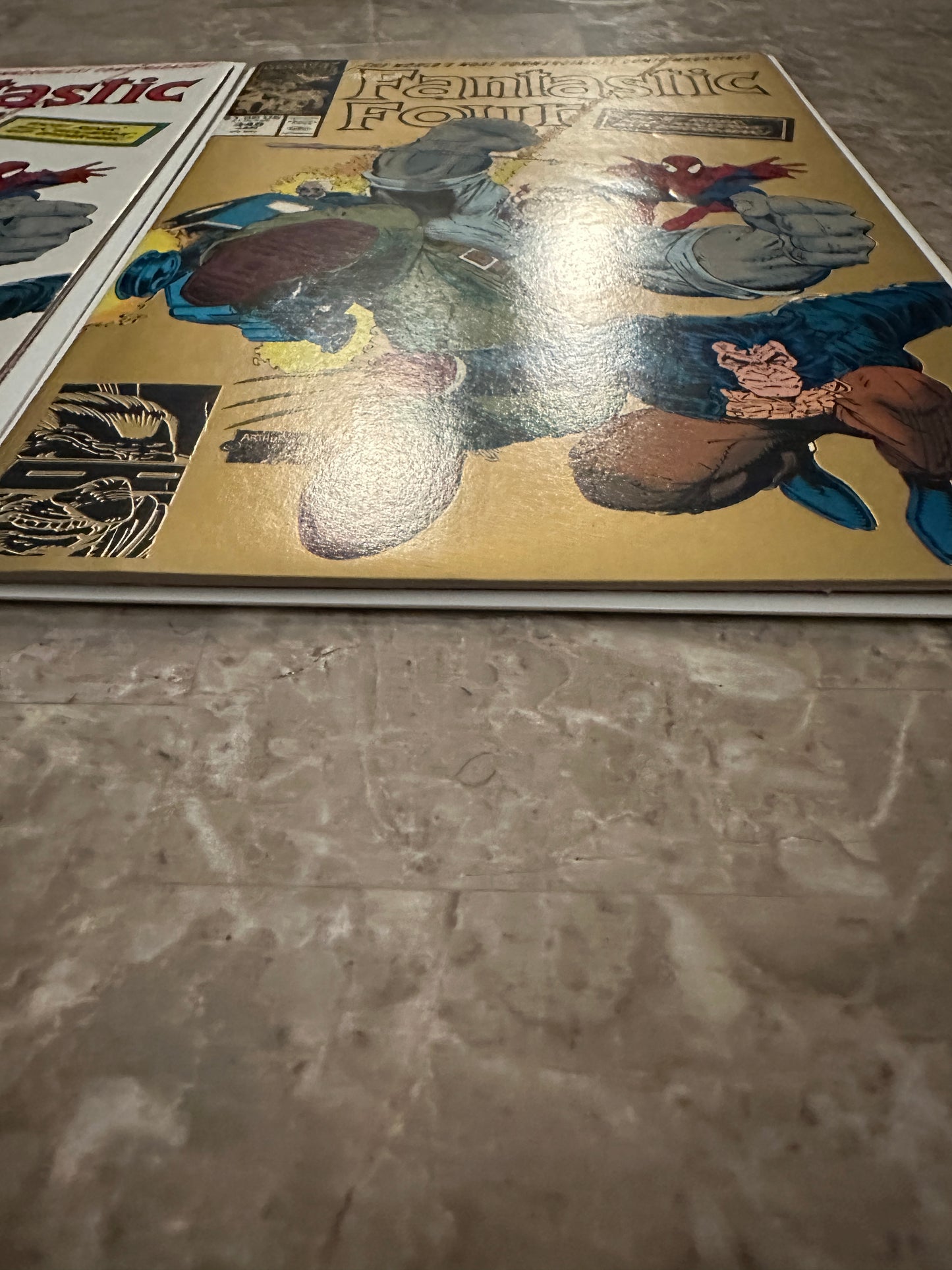 Fantastic Four #348 1st and 2nd Gold Print High Grade (1991 Marvel)