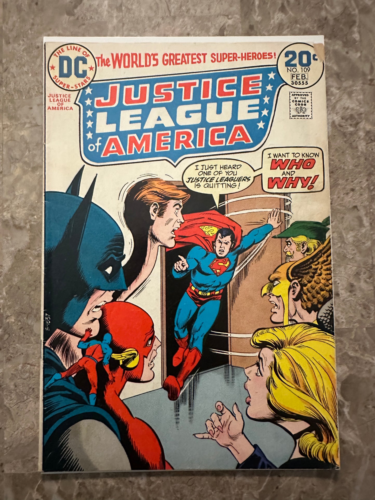 Justice League of America #109 VG 4.0 (1974 DC)