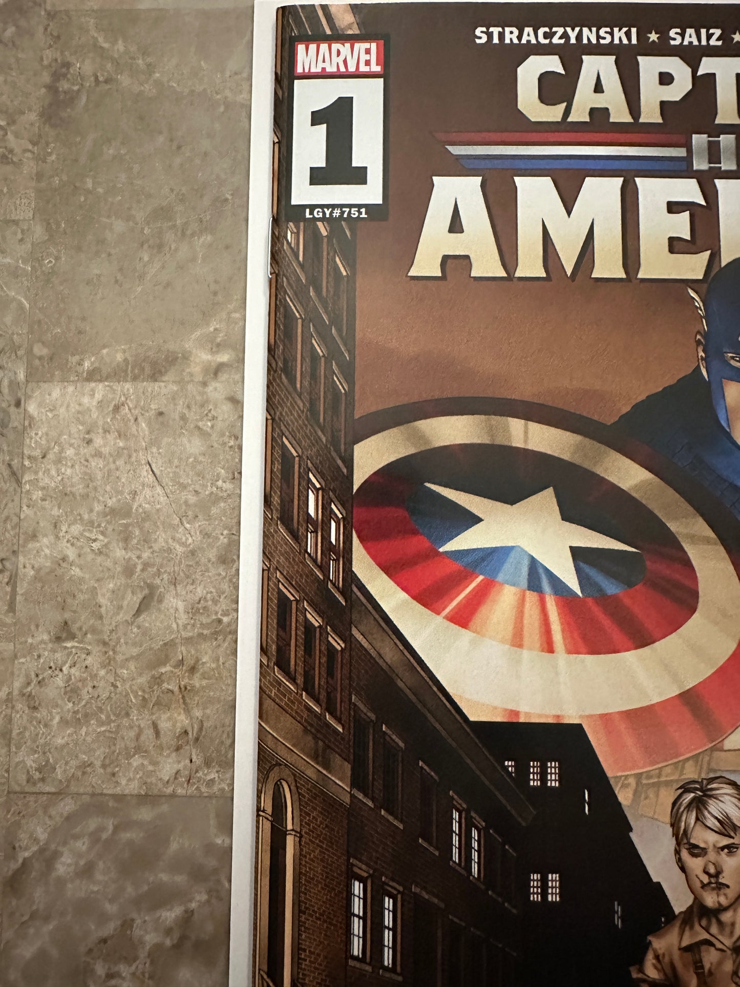 Captain America #1 NM- 9.2 (2023 Marvel Comics)