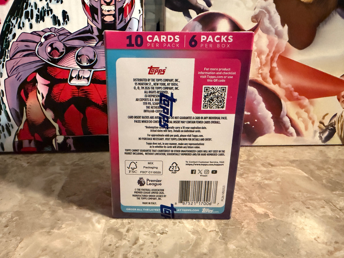 2026-27 Topps Flagship Premier League Soccer Value Box