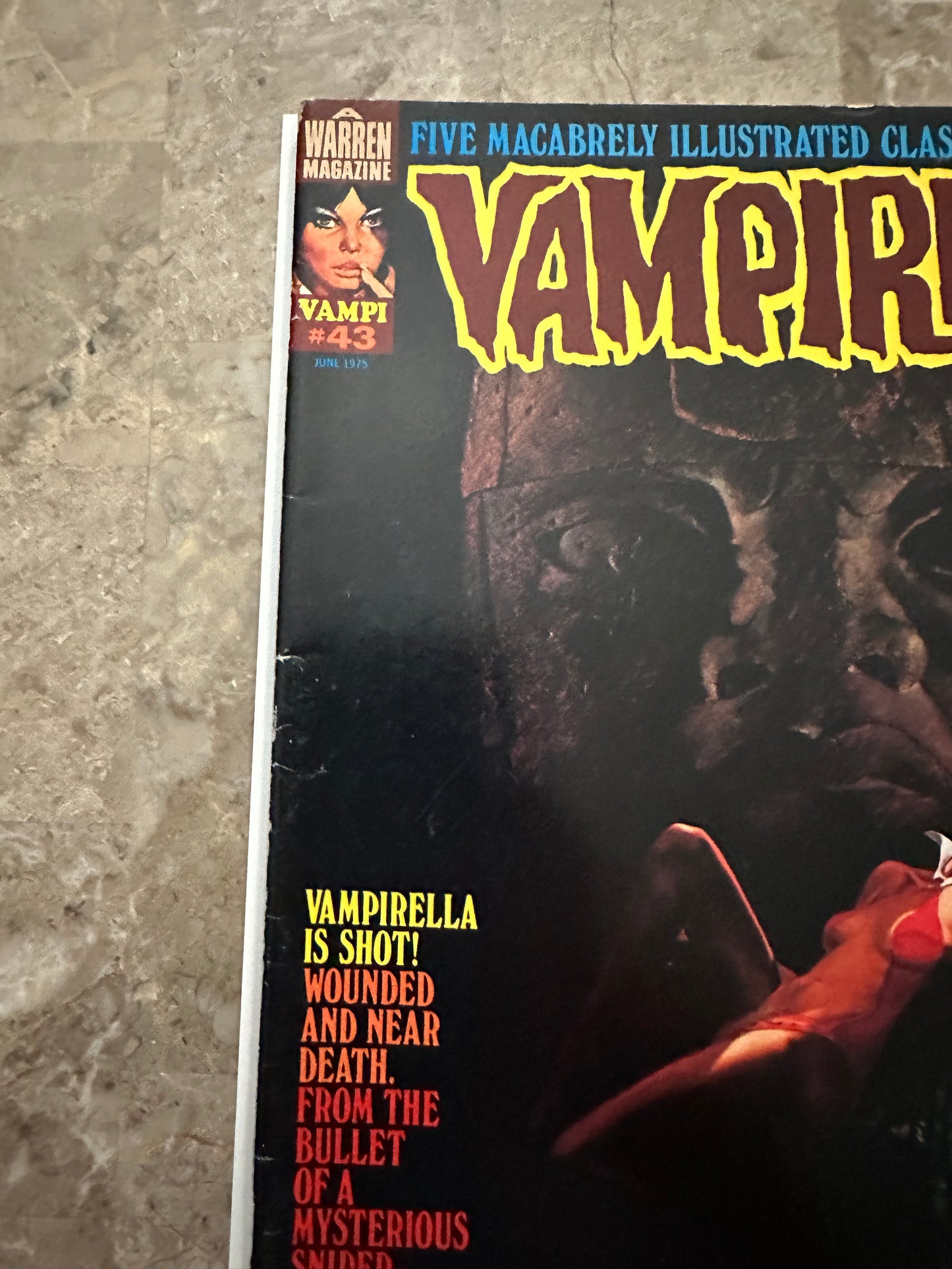 Vampirella #43 FN- 5.5 (1975 Warren Publishing)