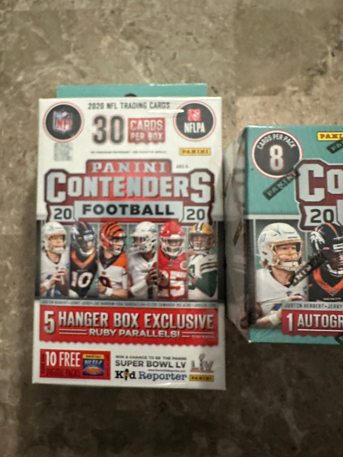 2020 Panini Contenders Football Sealed Box Lot
