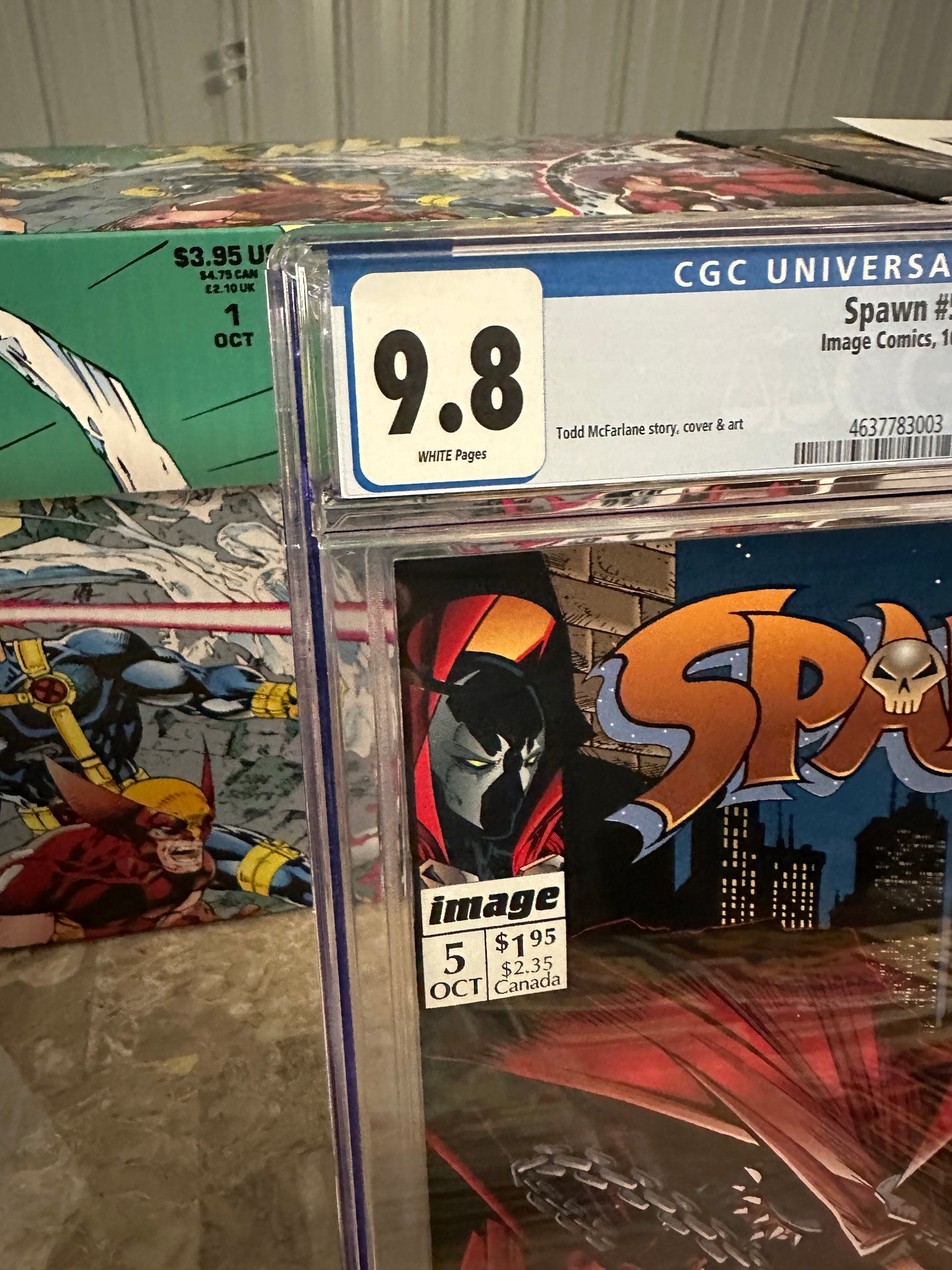 Spawn #5 CGC 9.8 (Marvel 1992) - Brand New Case