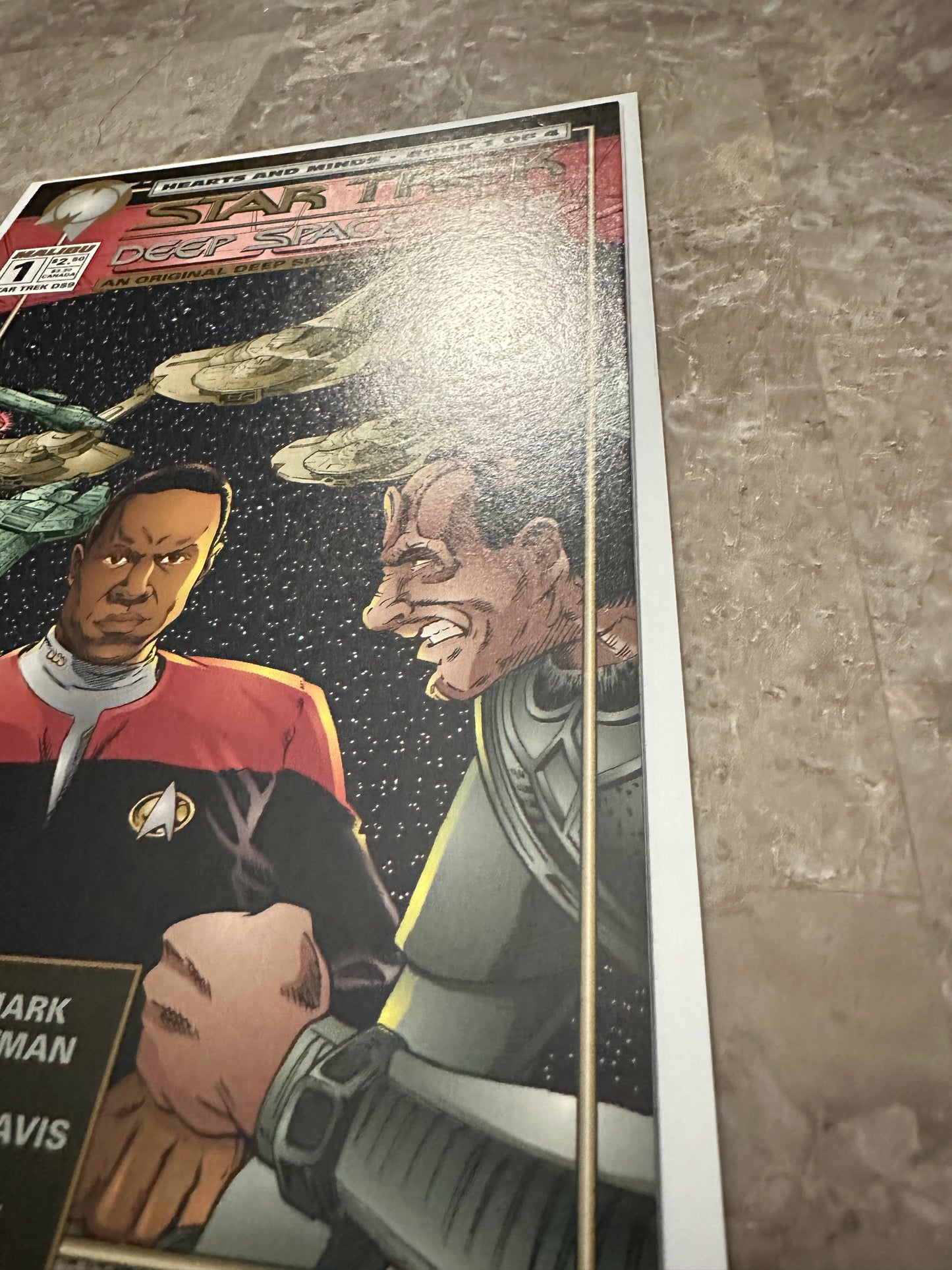 Star Trek Deep Space Nine Hearts and Minds #1 VF/NM 9.0-9.2 (1994 Malibu)