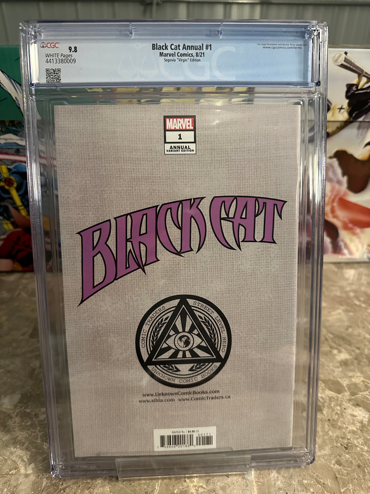 Black Cat Annual #1 Segovia Virgin CGC 9.8 (2021 Marvel)