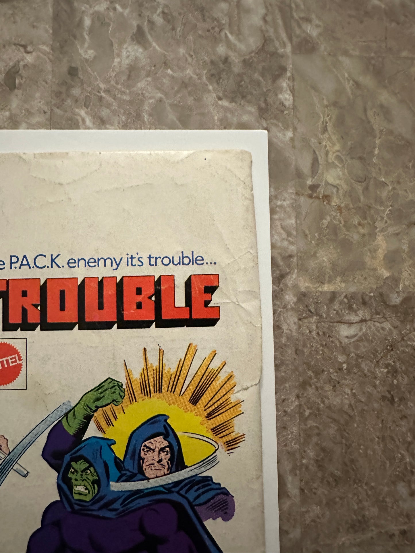 Big Jim's P.A.C.K. Comic Low Grade (Mattel 1975)