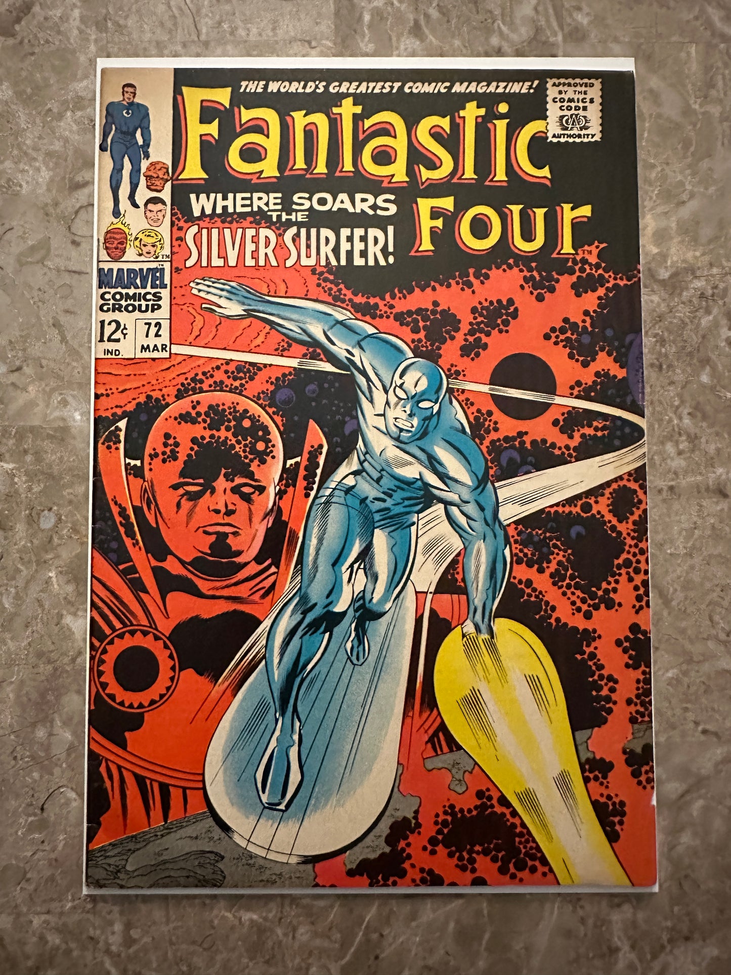 Fantastic Four #72 FN+ 6.5 (1968 Marvel)