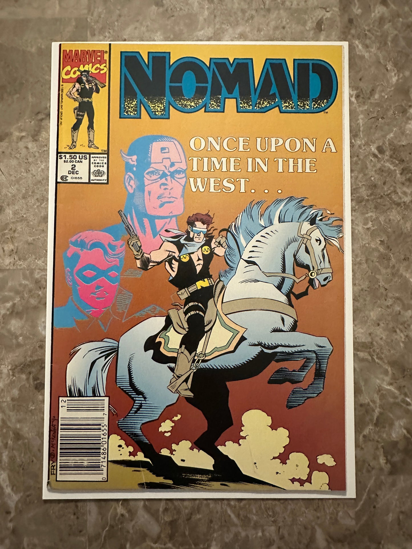 Nomad Limited Series #1-3 Newsstand Mid Grade (Marvel Comics 1990)
