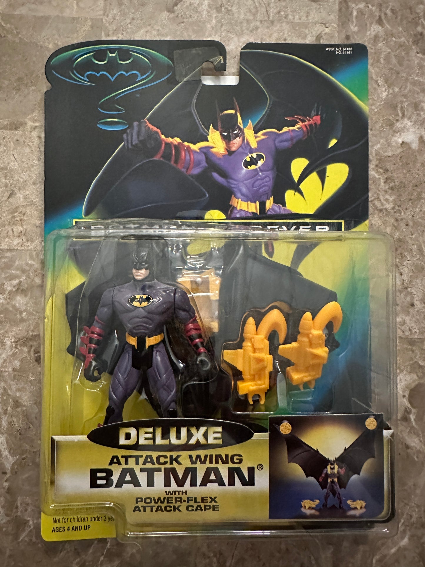 Batman Forever Deluxe Attack Wing Batman (Kenner) - New Sealed