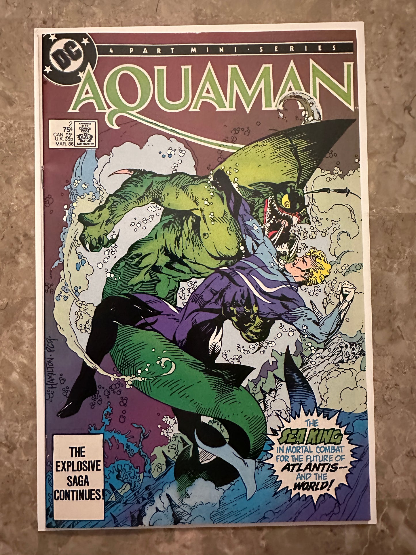 Aquaman #1-4 Full Set High Grade (DC Comics 1986)