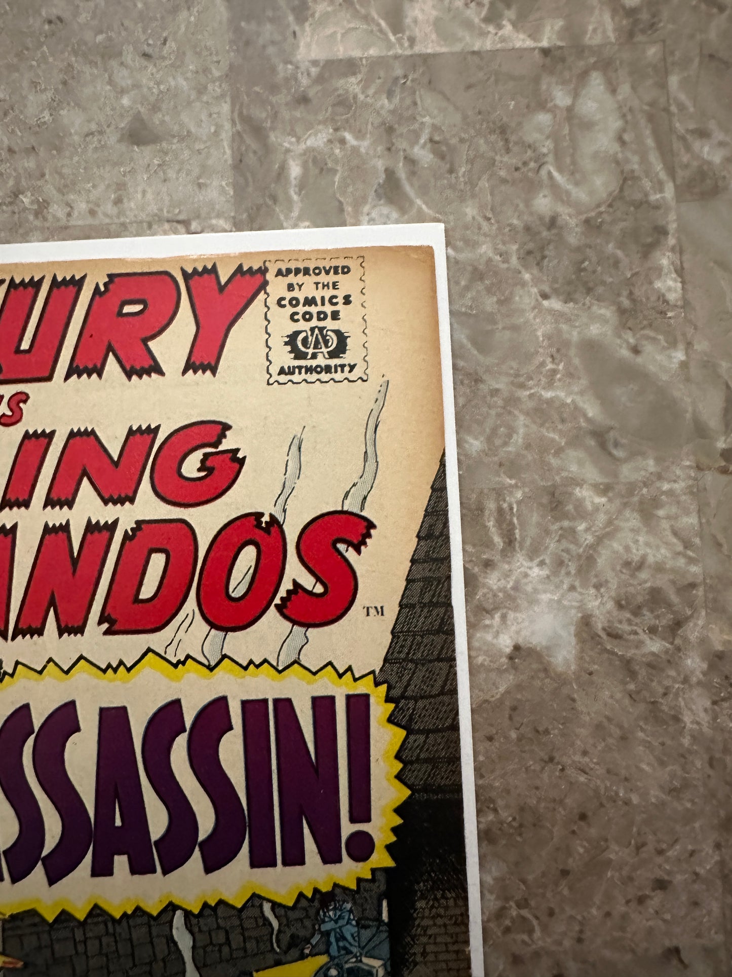 Sgt Fury #51 FN- 5.5 (Marvel Comics 1968)