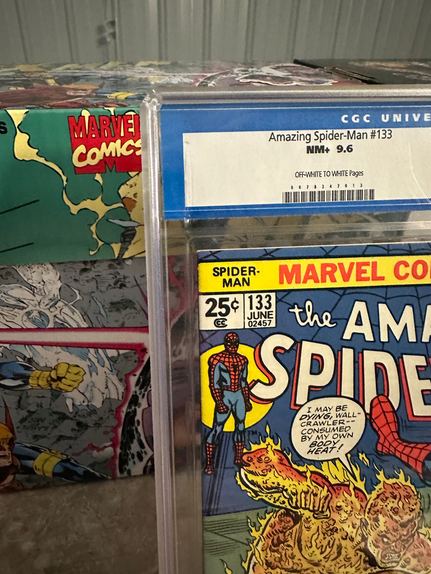 Amazing Spider-Man #133 CGC 9.6 OWTW (1974 Marvel)