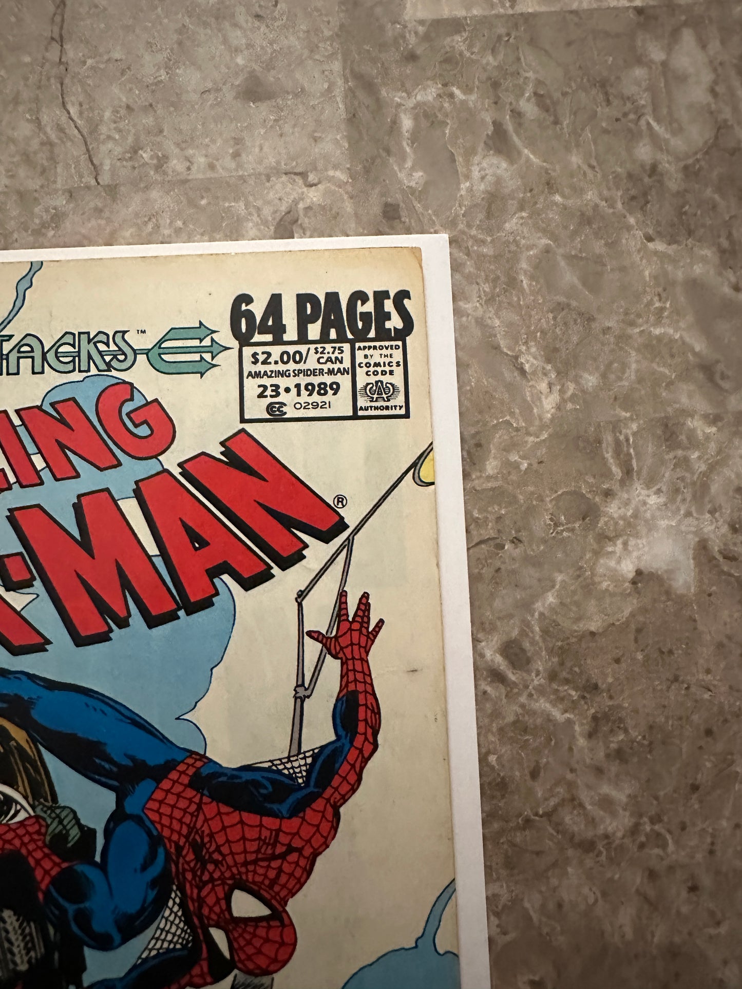 Amazing Spider-Man Annual #23 Newsstand FN- 5.5 (1989 Marvel)